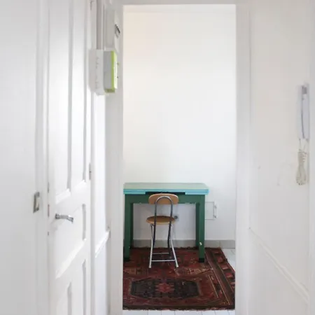 Bright Studio With View Of The Eiffel Tower Paris