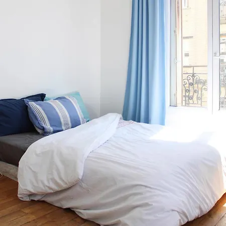 Bright Studio With View Of The Eiffel Tower Paris